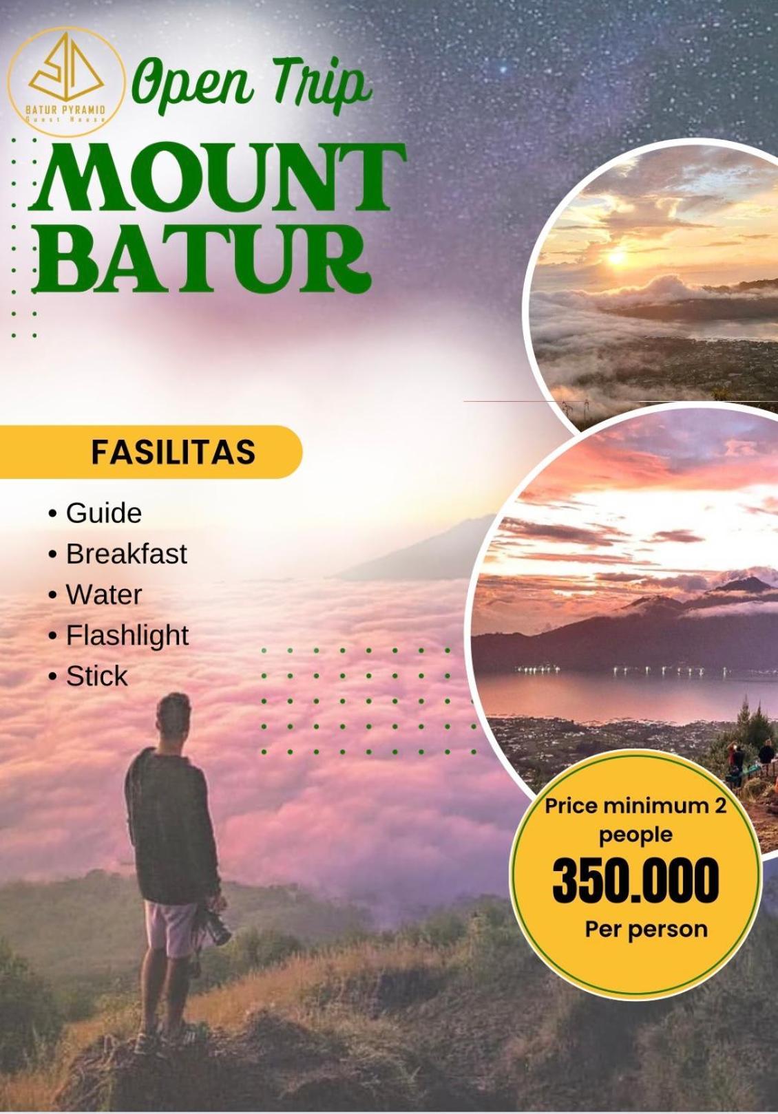 Batur Pyramid Guesthouse Kintamani  Bagian luar foto